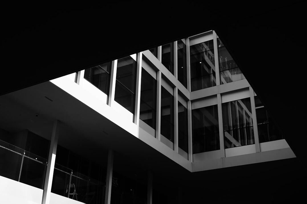 Modern corporate office interior
