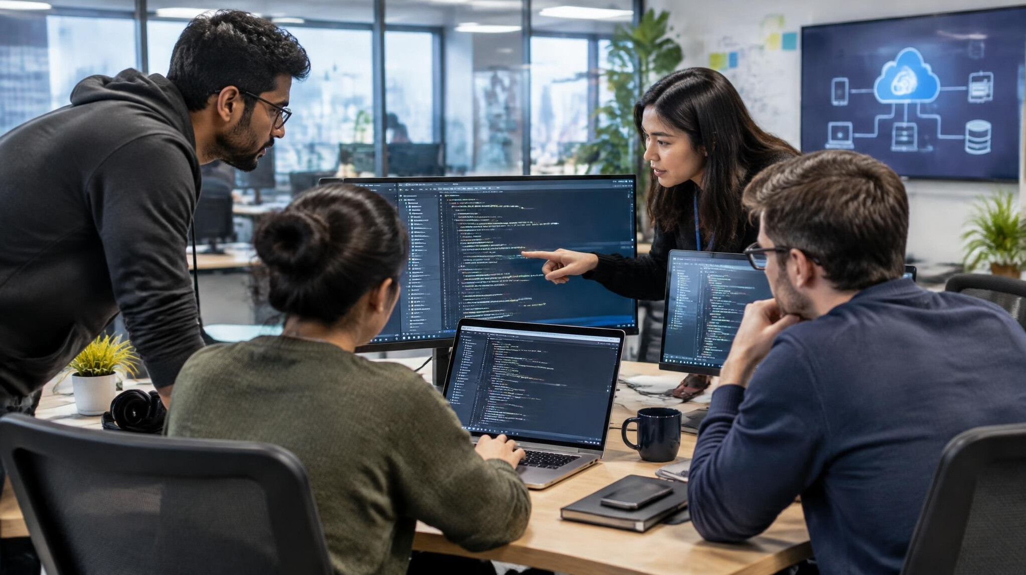 software development team